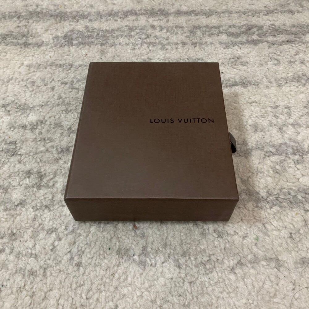 Brown Louis Vuitton Dust Wallet Box